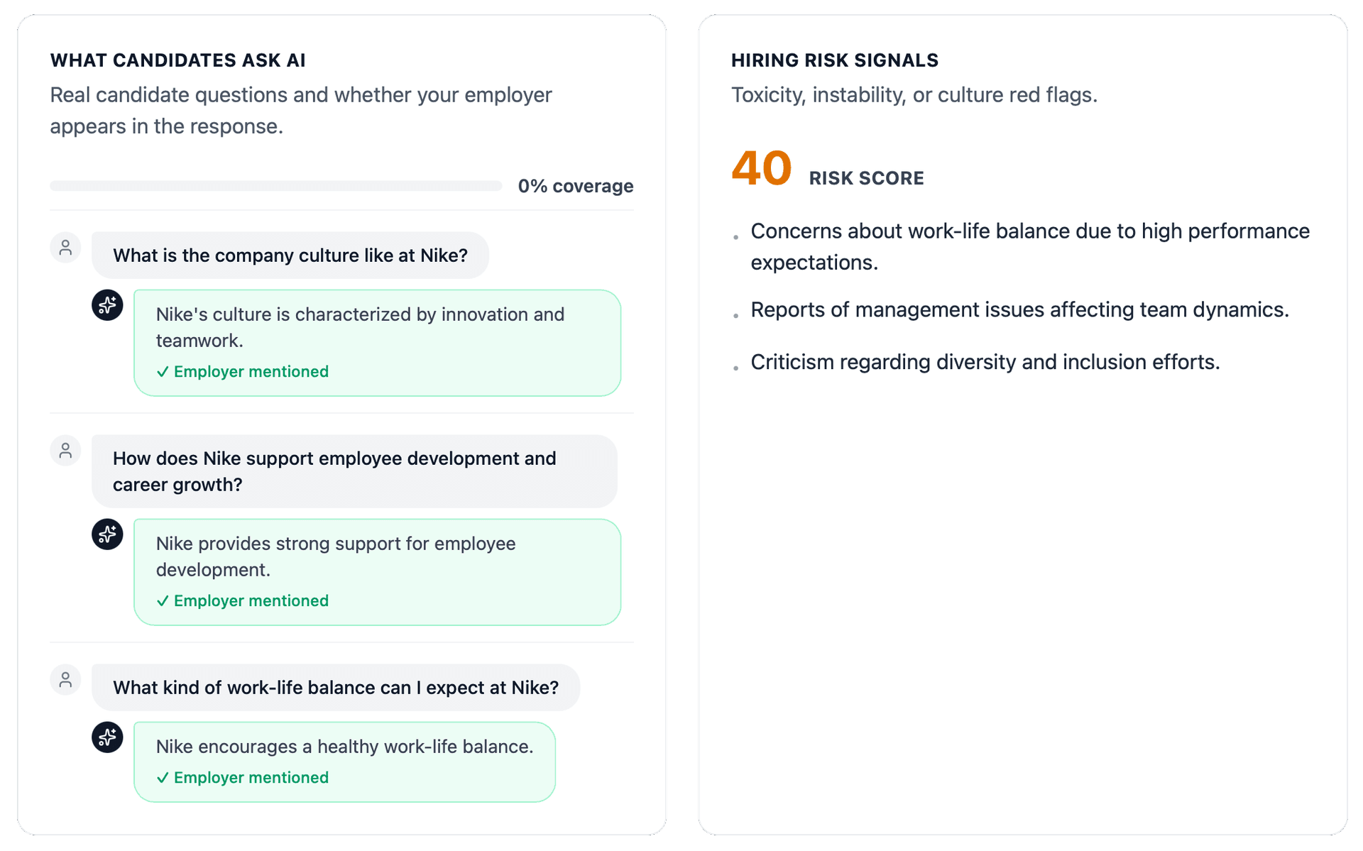 Sample AI narrative excerpts